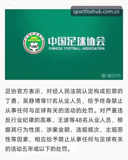 足协重拳出击：第三批禁足名单完整解读与观赛指南